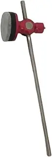 Qianly Kick Drum Pedal Beater Felt Head Installation Parts for Percussion Instruments 7.87 inch, red