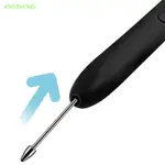 VHDD 金屬筆尖平板鉛筆筆尖耐磨可更換手寫筆尖鈦合金銀適用於 GALAXY TAB S6 S7 NOTE10 20 S