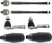 TRQ Front Steering Kit Compatible with 2017-2022 Hyundai Ioniq 2019-2021 Kona Electric 2017-2020 Kia Niro 2019-2020 Niro EV