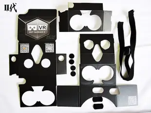 DIY VR 2代 Google Cardboard2代,自行組裝版,T型頭戴,遊戲,3D VR眼鏡,VR虛擬實境25組