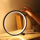 LED Desk Lamp Touch Dimmable Bedside Reading Lamp 2 Colors 2 Size A020