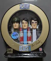 3 MIP Sets Pez Music Legends - Elvis w/CD, KISS: DISCOUNTED