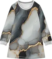 [Caihoyu] Girls Fall Dress Toddler Stylish Festival Outfit, Multicolor08, 4 Years