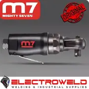 M7 Air Stubby Ratchet Wrench 1/4" Square Drive Compact Short Pneumatic M7-NE251R