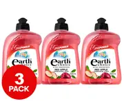 3 x Earth Choice Ultra Concentrate Dishwashing Liquid Red Apple 500mL