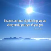 Obstacle Quotes /, High quality canvas Choose your Size!