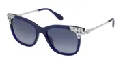 Blumarine SBM164S 03GR Women’s Sunglasses Blue Size 54