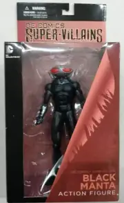 Black Manta DC Comics Super-Villains 7" Action Figure **Read**