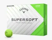 CALLAWAY SUPERSOFT GREEN 3 DOZEN GOLF BALLS - NEW 2025 BALL - VALUE PLUS!