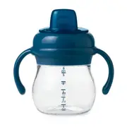 OXO Tot Grow Soft Spout Cup With Removable Handles - Navy