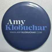 Amy Klobuchar For Senate Button. 2.25in. Senator. Presidential Candidate .