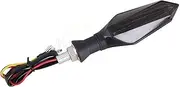 Indicators Flowing Turn Signal Universal 10mm Motorcycle Turn Signal Light Flasher Flowing Water Blinker E-bike Off Road Indicator Lighting Turn Signal Indicator
