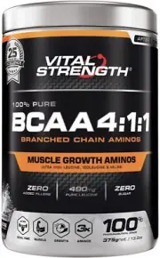 VitalStrength 100% Pure BCAA 4:1:1 375g