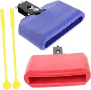OFFIGAM Drum Accessories Kit 2 Sets Electric Drumstick Percussion Drum Set Toy Drumsticks Mounting