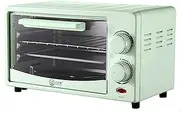 12L Electric Mini Oven, 600W Countertop Electric Grill with 0-230 ℃ Temp Ranges & 60 Minutes Timer, Toaster Oven with Baking Tray and Wire Rack