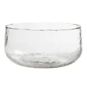 Pebbled Glass Bowl Home, Office and Table Decor Decoration - Pack of 2