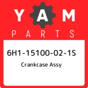 6H1-15100-02-1S Yamaha Crankcase assy 6H115100021S, New Genuine OEM Part