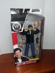 WWE Mattel Elite Ruthless Aggression Eric Bischoff-DAMAGED PACKAGING FREE SHIP!!