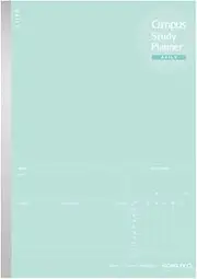 Kokuyo Campus Study Planner Daily (A5, Mint Green)