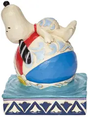 Peanuts by Jim Shore Snoopy on a Beach Ball
