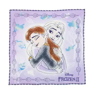 日本進口 迪士尼 Disney 冰雪奇緣 Frozen 小方巾 毛巾(25X25CM) 賣場多款任選