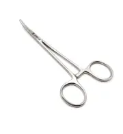 Hemostat Mosquito Fishing Forceps Curved Dental Tissue Locking Clamps 12.5cm