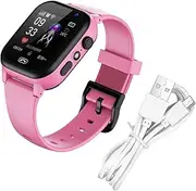 Smartwatch for Children, Kids Phone Watch, Rechargeable Kids Watch, Kids Camera Watch, GPS Tracker Watch, Kids Wearable Phone, Flashlight Kids Watch, Recorder Smart Watch, Child-Friendly Phone Watch