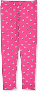 [Carter's] Girls' 4-8 Pink Foil Heart Leggings