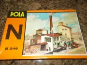 Pola N Scale building kit B 246 Fabrik Feiner Modellspielwaren Factory complete