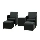 Recliner Chairs Sun Lounge Wicker Lounger Outdoor Furniture Patio Sofa