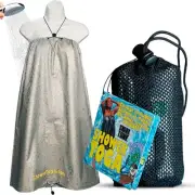 Wearable Shower Garment, Privacy RV & Camping Shower, Surf Poncho, Shower Ten...
