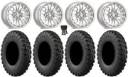 Valor V14 15" Wheels Mh 35" MotoRally Tires CFMoto UForce U10 Pro / U10 XL Pro