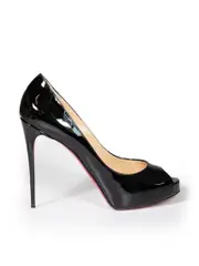 Black Patent Very Privé 120 Heels