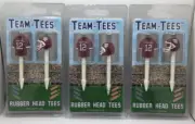 Texas A&M Aggies Golf Pro Rubber Head Team Tees, 6 Total Tees ⛳