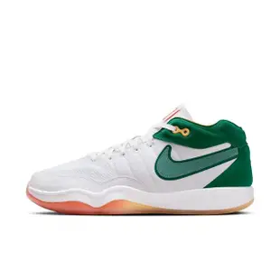 【NIKE 耐吉】籃球鞋 男鞋 女鞋 運動鞋 包覆 緩震 AIR ZOOM G.T. HUSTLE 2 EP 白綠 DJ9404-103