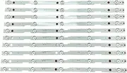 Full Set LED Backlight Strip(10) Compatible with TV LC-55U17352E (Color : 50pcs for 5 TV)