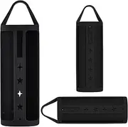 Silicone Case for Sonos Roam 2/Roam Portable Bluetooth Speaker,Roam/Roam 2 Portable Travel Sleeve Protective Skin Cover w/Carrying Handle(Black)