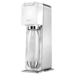 【Sodastream】電動式氣泡水機POWER SOURCE旗艦機(白)