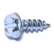 #10 x 5/8" Zinc Slotted Hex Sheet Metal Screws (100 pcs)
