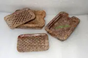 Marble Soap dish 2pcs Handmade Bathroom/washroom accessories Decor Gift