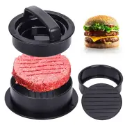 Burger Press, Hamburger Press Patty Maker With 100Pcs Hamburger Patty Paper, ...