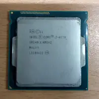 在飛比找蝦皮購物優惠-Intel i7-4770跟I7-4770K跟I7-4790