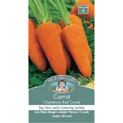 Mr Fothergill's Chantenay Red Carrot Vegetable Seeds