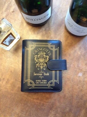 HARRY POTTER "GRINGOTTS SAVINGS BOOK" COIN COLLECTION - THE PERFECT GIFT