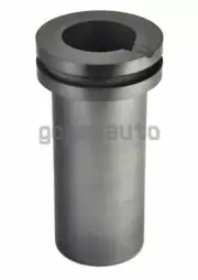 2kg High Purity Graphite Casting Melting Crucible For Gold & Silver Furnace