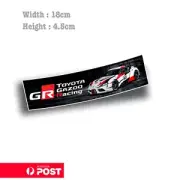 TOYOTA Supra GR GAZOO Racing Banner Sticker