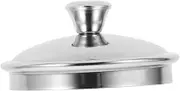 Stainless Steel Cup Lid Beverage Cover for Outdoor Indoor Use Dustproof Seal for Cold Drinks Fit for Mugs Cups Kitchen Accessory