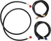 FUNOMOCYA Car Pipe Kit Pieces for Hose Manifold Gauge Hose Fast Repair