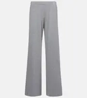 [Lisa Yang] Lisa Yang Aina cotton and cashmere wide-leg pants XS grey