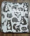 NWT Pillowfort Queen Sheet Set FOREST FRIENDS Animals Print